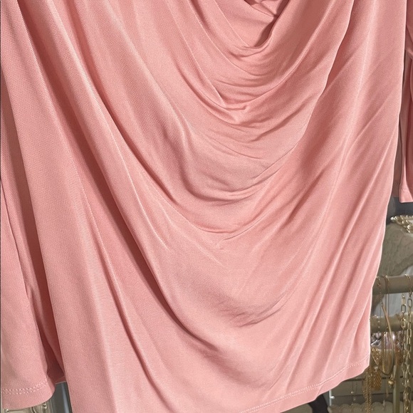 H&M Soft Pink Draped Blouse - Picture 7 of 9